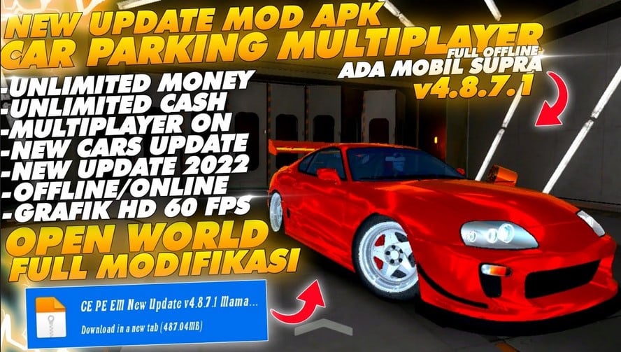 Download Car Parking Multiplayer Mod Apk Unlimited Money