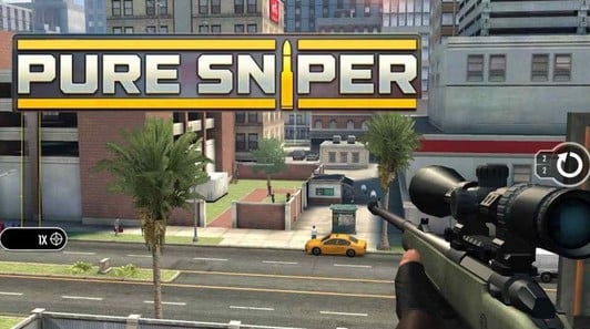 Download Pure Sniper Mod Apk Unlimited Money and Gold for Android & iOS