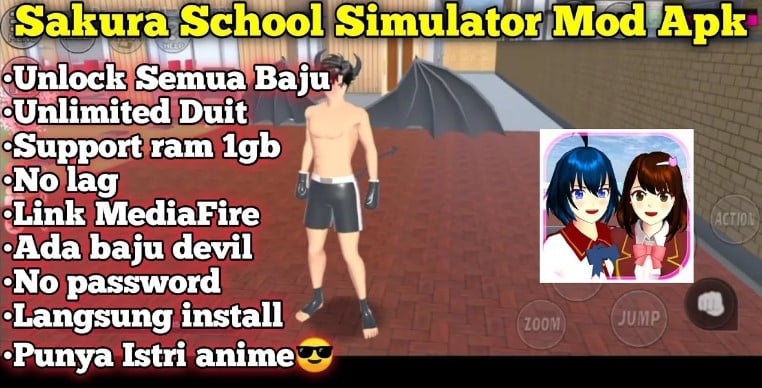 Download Sakura School Simulator Mod Apk Unlocked All for Android & iOS
