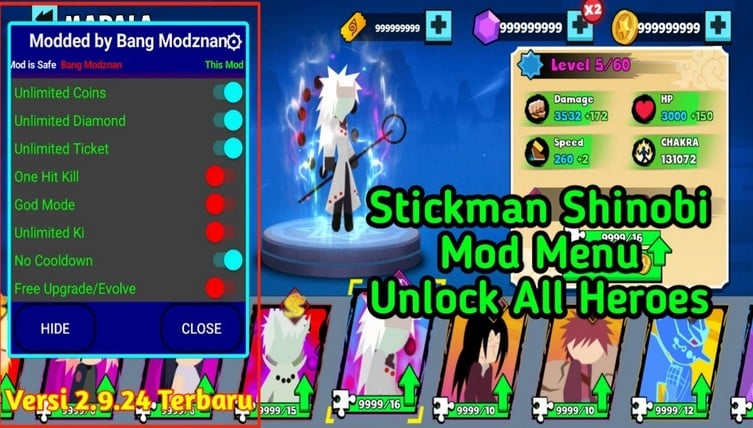Stickman Shinobi Mod Apk