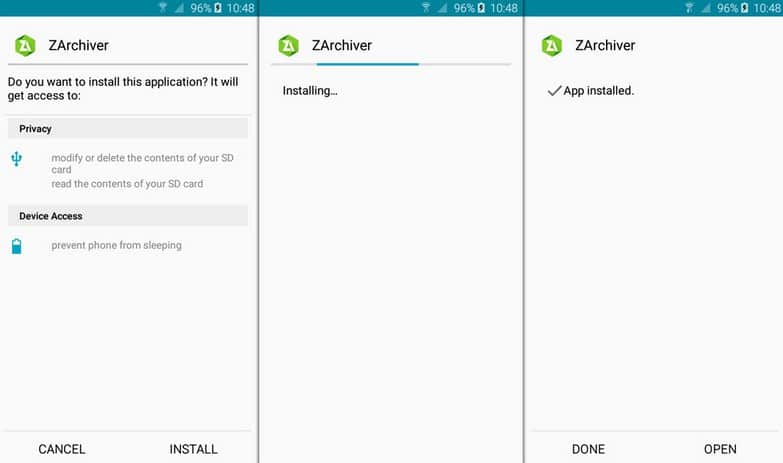 Zarchiver Apk untuk Android