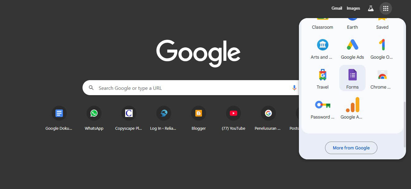 Tutorial membuat google form untuk kuesioner soal absensi